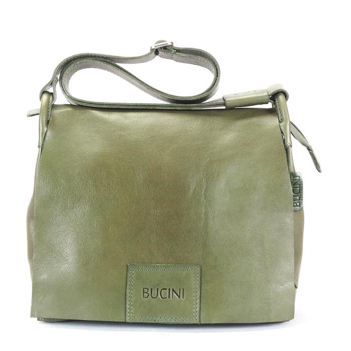 Leather Sling Bag - Tas Selempang Kulit Wanita BUCINI Tiko - Hijau