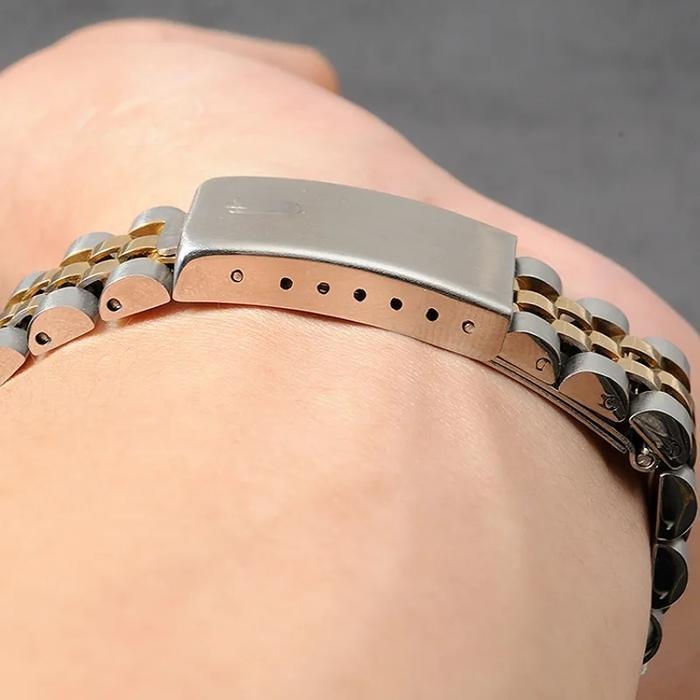 20mm Jubilee Strap End Curved Stainless Steel Tali Jam tangan
