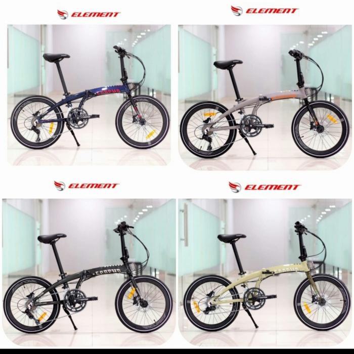 Sepeda Lipat 20 Element Ecosmo Z8 451