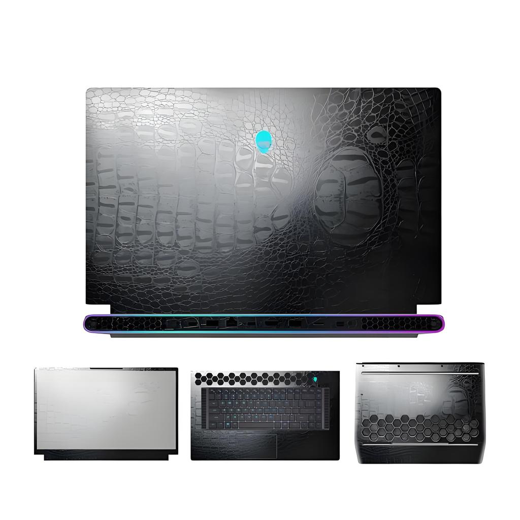 Leather Skin Laptop Stickers for Alienware Area51M R1 R2 M17 R3 2020 R4 2021 M17 R5 2022 M15 R2 R3