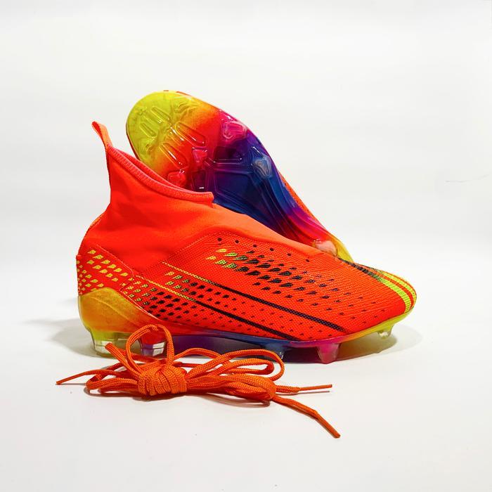SEPATU BOLA ANAK - DEWASA PREDATOR FREAK FG FREE KAOS KAKI + DEKER COD sepak bola Boots