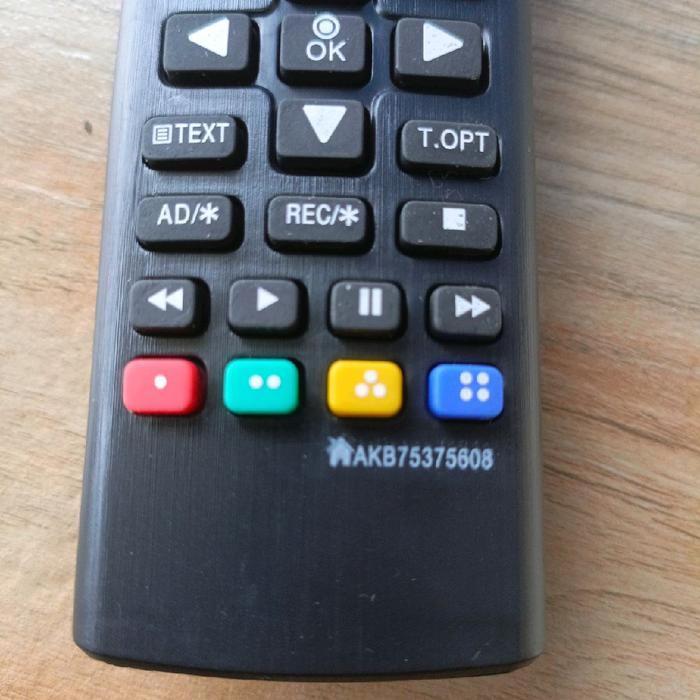 remote tv LG smart tv LED akb75375608