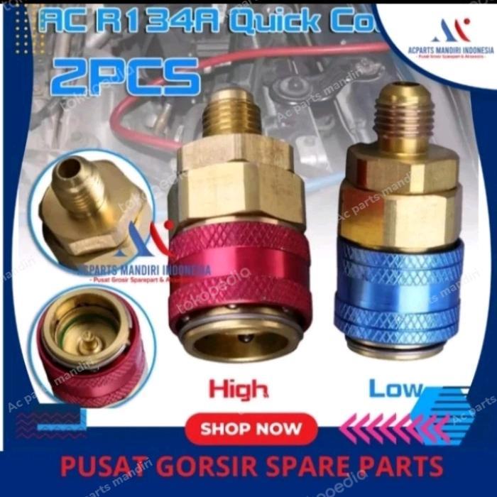 Promo Quick Copler Pengisian Freon Ac Mobil Klea R143A