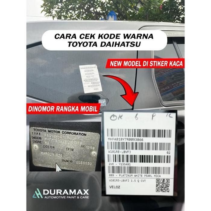 Cat Oles Penghilang Baret Toyota Purplish Silver New Avanza Xenia