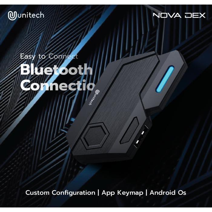 Converter Gaming Wireless Bluetooth Unitech Novadex Mix Se Support Hp Android Untuk Mouse Keyboard