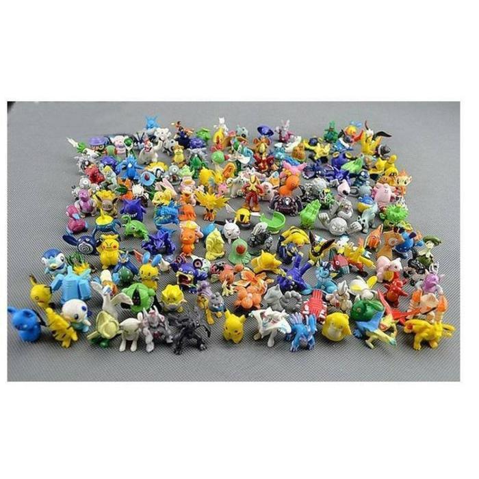 HOT SALE POKEMON 72PCS FIGURE SET POKEMON PIKACHU PAJANGAN FIGURE SET POKEMON 72 PCS TERMURAH