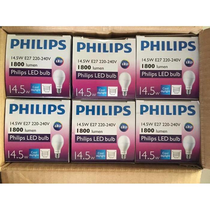 "New" philips led 14,5 w 14,5w philips led 16 w philips led 14,5 watt putih