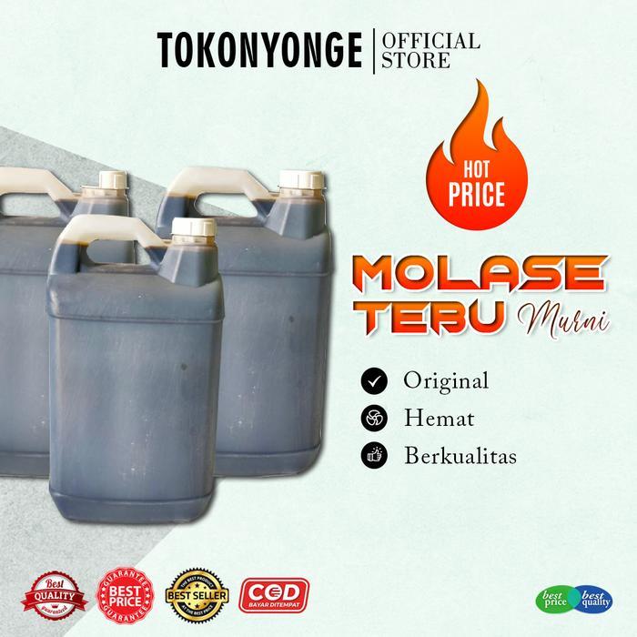 Molase Tetes Tebu Murni 5 Kg untuk Pakan Ternak Sapi Kambing