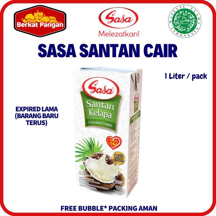 PROMO Sasa Santan Kelapa Cair 1 Liter
