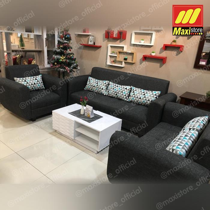 Sofa Minimalis 321 Arohi - Maxistore - Hitam