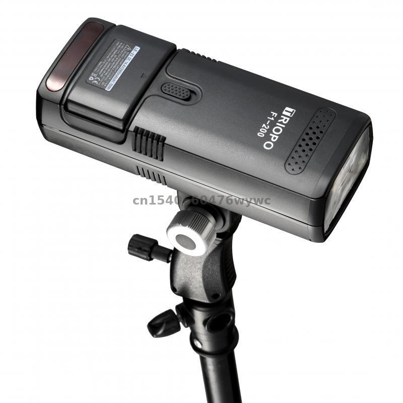 TRIOPO F1-200 Lithium Battery Flashlight Flash Outdoor Pocket Flash Light 2.4G TTL HSS 1/8000s