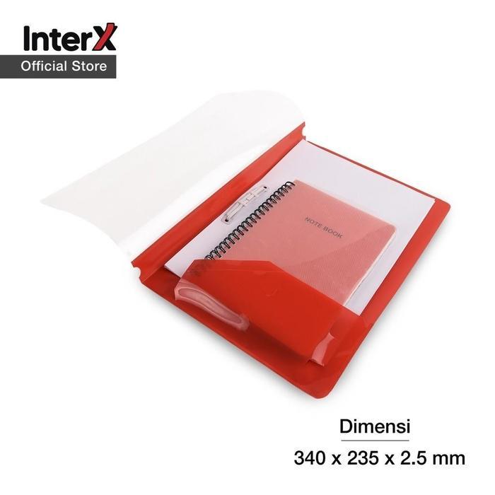 Inter-X Business File / Snel Hecter / Map Snel / Map Plastik A4 Populer