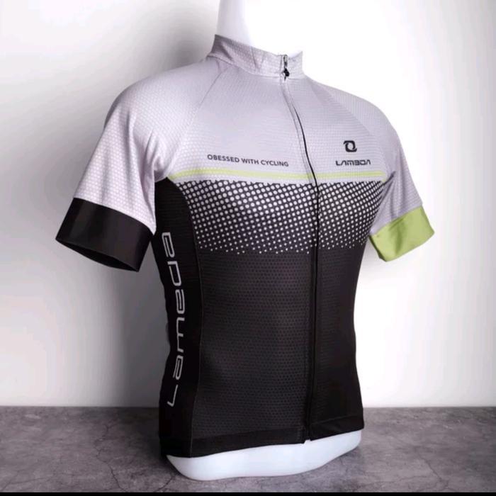 Cycling Jersey Lambda Silver Grey