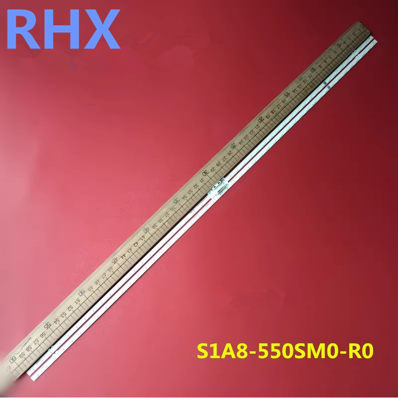 FOR Samsung 55 inch UE55AU9000 UE55AU8000 light strip BN96-52595A S1A8-550SM0-R0 48LED 59.9CM100%