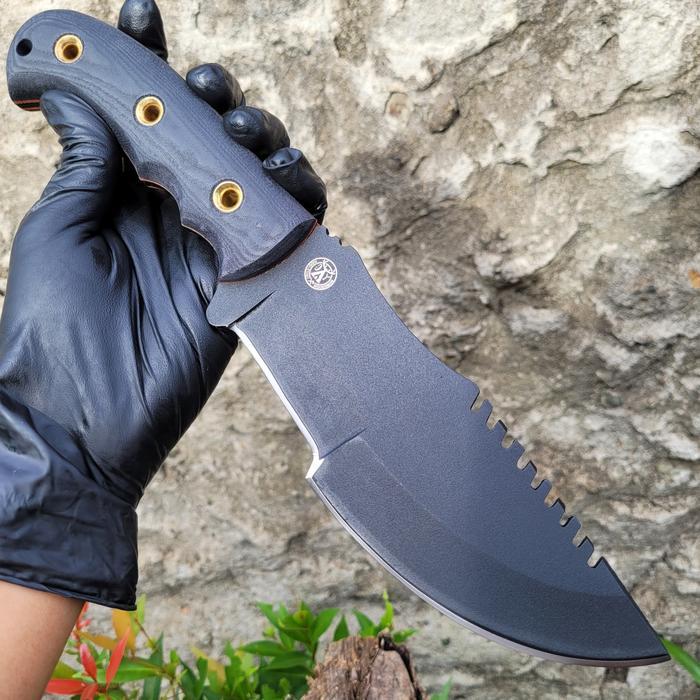 DISKON Hunting knife outdoor edc tactical survival bushcraft