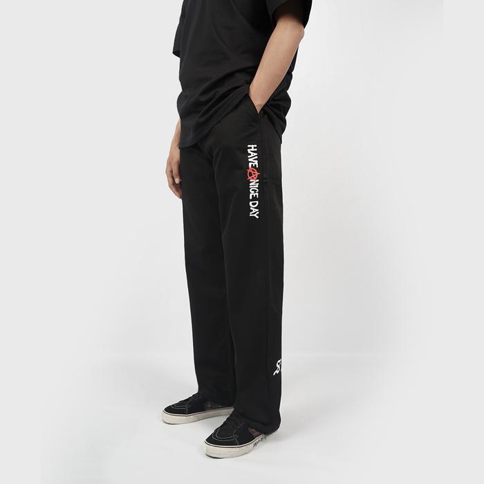 Epidemic Long Chino Celana Panjang Chino Pria Bahan Twill Cotton Loose Fit Ukuran 38 Pants Loose Reb