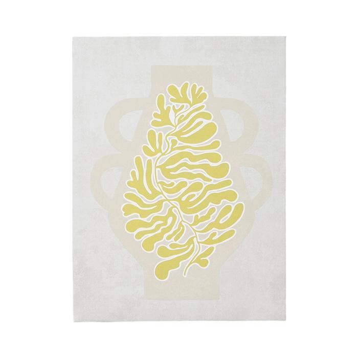 MURAH Informa 30X40 cm Set 3 Pcs Hiasan Dinding Kanvas Print Vase X25 Gambar Pajangan Seni Dinding