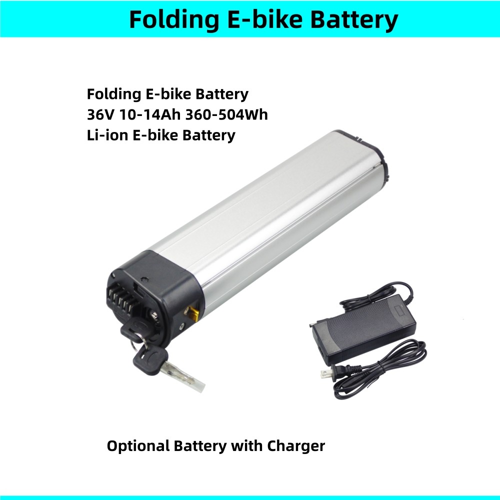 Folding E-bike Battery 36v 10Ah 10.4Ah 12.8Ah 14Ah Li-ion Electric Bike Battery for Himo Z20 E-bike