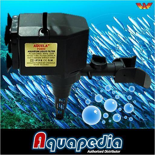 Aquila P-2600 Pompa Air Aquarium Aquascape Submersible Water Pump Aquila P2600