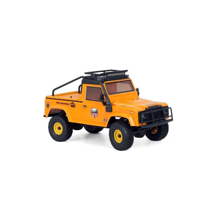 RC 1:16 RGT 136161 2.0 RTR RC Adventure Offroad DF JL DEFENDER RUBICON BRUSHED BRUSHLESS - DF YELLOW
