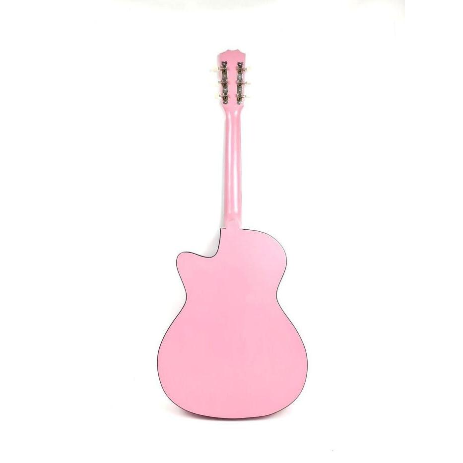 Gitar Akustik Pink Murah Bonus Pick Jakarta