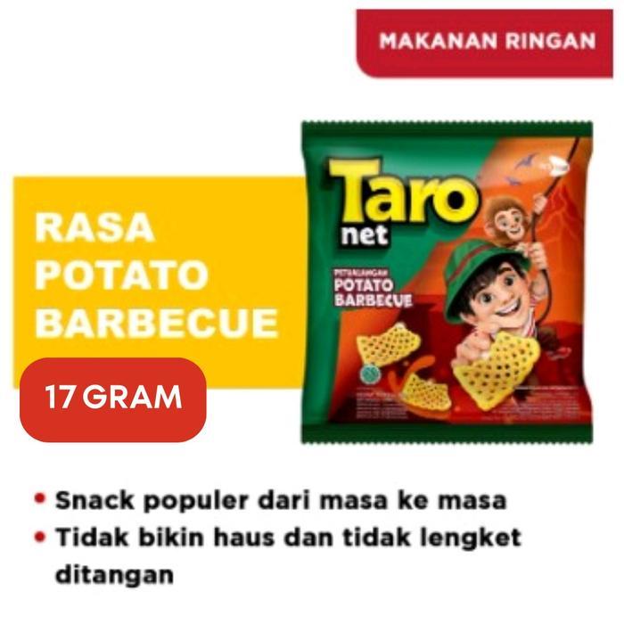 TERLENGKAP Taro Net 17 gram Dus isi 40 pcs - Ciki Taro - Dus Dusan - Cemilan Snack