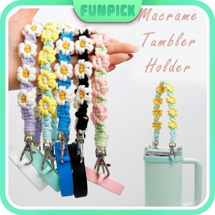 Ada Stok Water bottle strap/water bottle silicone strap/glass holder/Stanley Owala drinking water