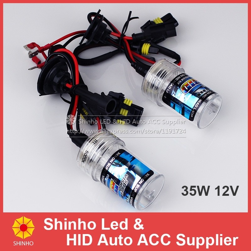 2PCS AC 12V 35W H1 H3 H7 H8/H9/H11 9005 HB3 9006 HB4 880/881 Globes