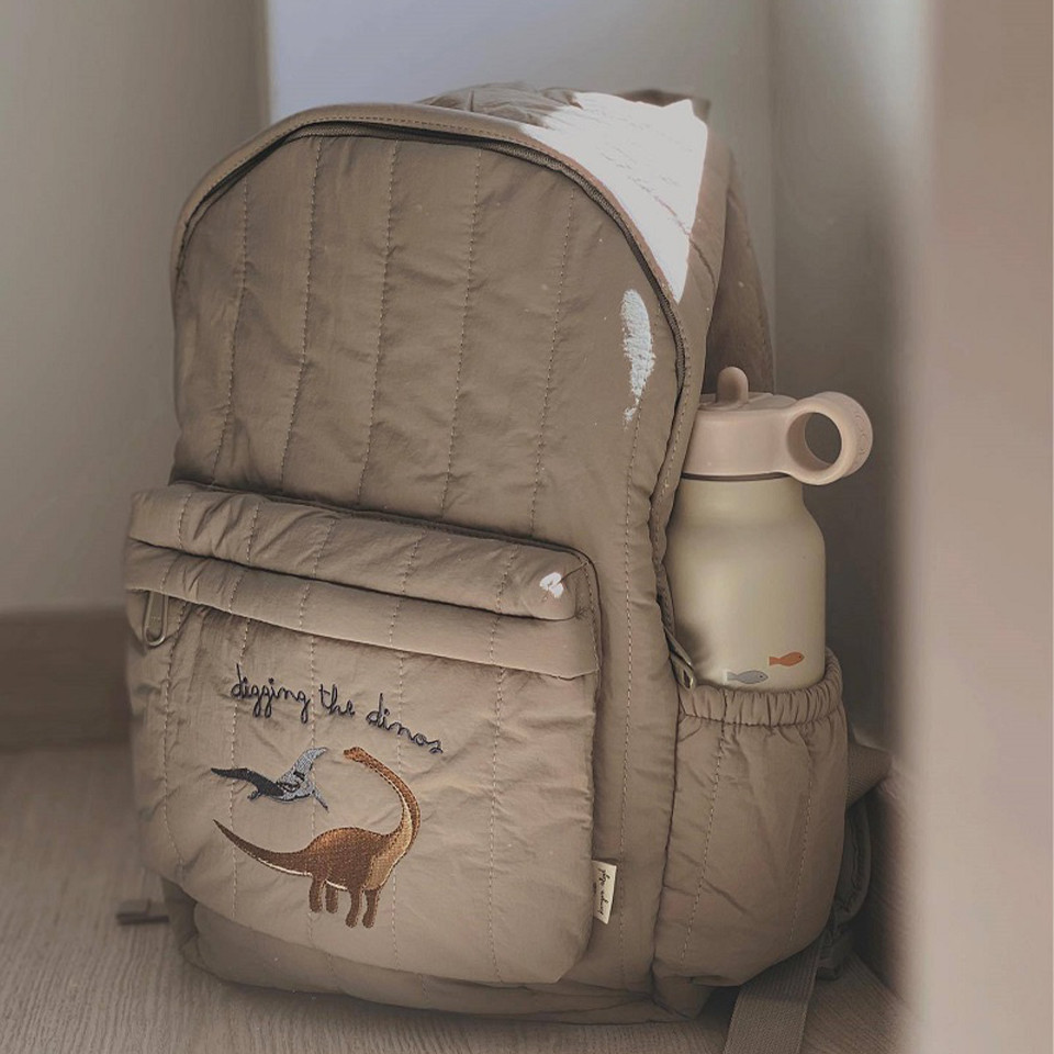 KS Brand Mommy Bag Travel Children Kid Cherry Backpack Primary Schoolbag Baby Waterproof Print