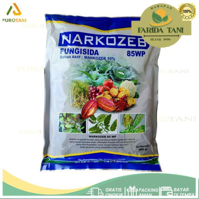 ` [ HFP Tani ] Mancozeb Biru Narcozeb 800gr Mankozeb 85WP - Biru, Standar