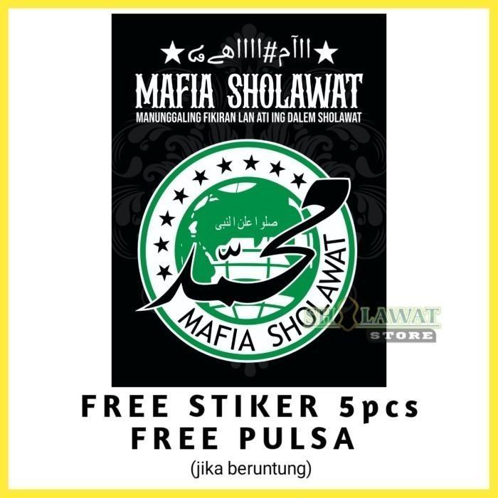 ORIGINAL Bendera Mafia Sholawat Besar / Bendera Majelis / Bendera Mafish READY STOCK