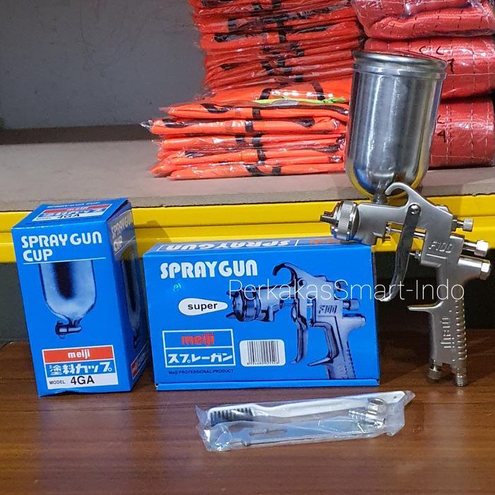 Spray Gun F100 Meiji Tabung Atas/Semprotan Cat F-100/Spit/Spet