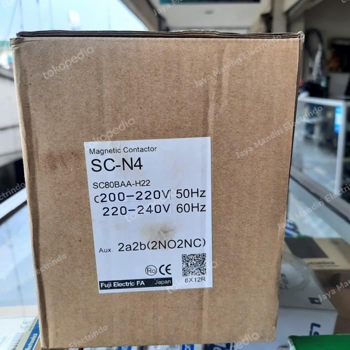 Kontaktor / Contactor Fuji Sc N4 Scn4 Sc-N4 220V