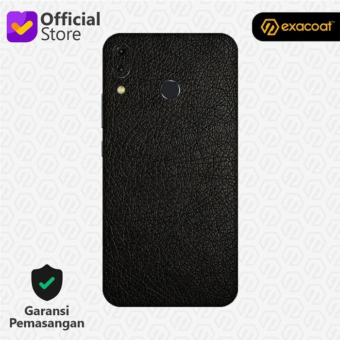 TERLARIS [EXACOAT] Zenfone 5 / 5z (2018) 3M Skin / Garskin - Leather Black