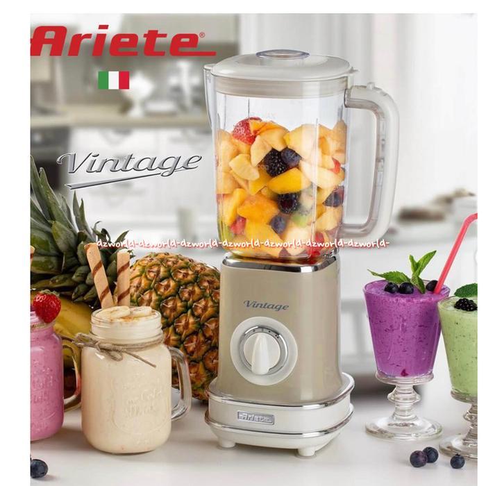 kitamani200 PROMO Ariete Vintage Blender 1.5L Alat Pelumat Beige Ariette Model Klasik Classic