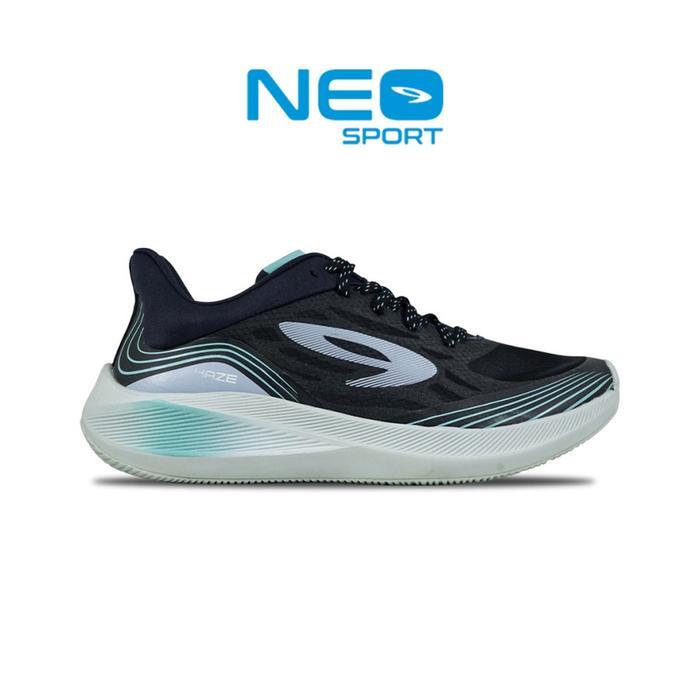 Froomzero - 910 Sepatu Lari Haze Vision 1.0 - Biru Tua/Abu/Hijau