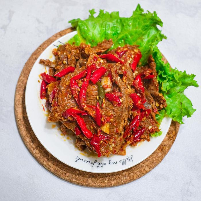 NEW DENDENG SAPI BALADO PADANG