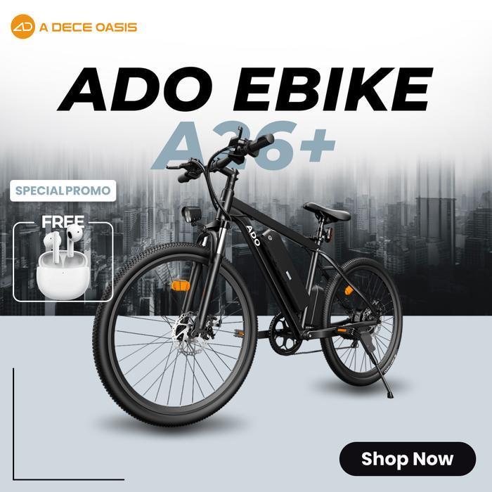 ADO A26+ Electric Bike-26 Inch Electric Mountain Bike