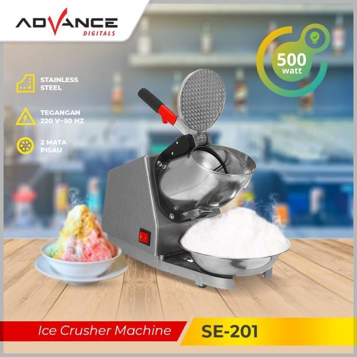 DISKON Mesin Es Serut / Ice Crusher/Mesin Penghancur Es Advance SE201 Alat Besi Stainless Cream