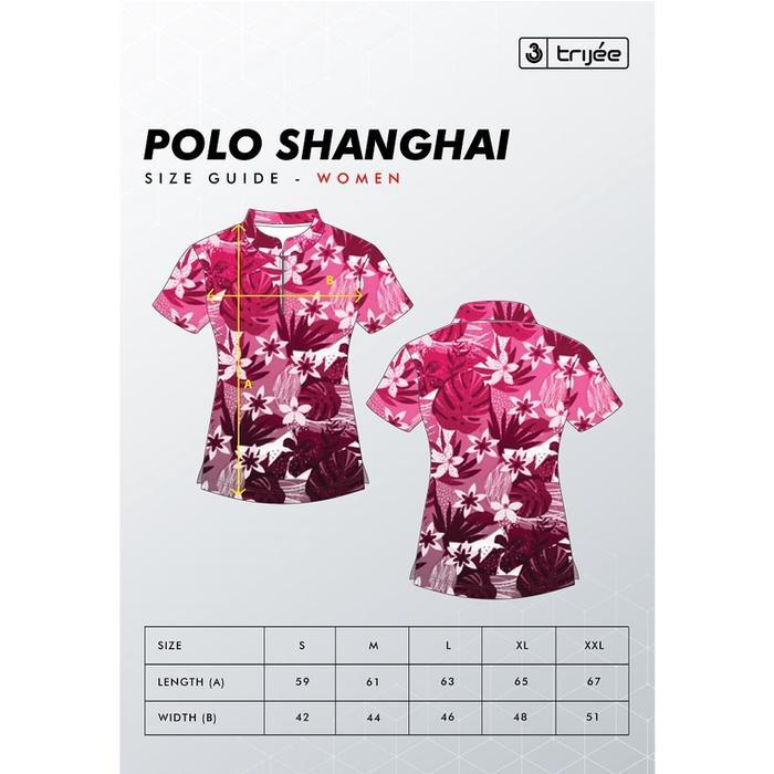 Serendity// Trijee Sportswear Polo Shanghai Jersey Women Brynn - Yellow