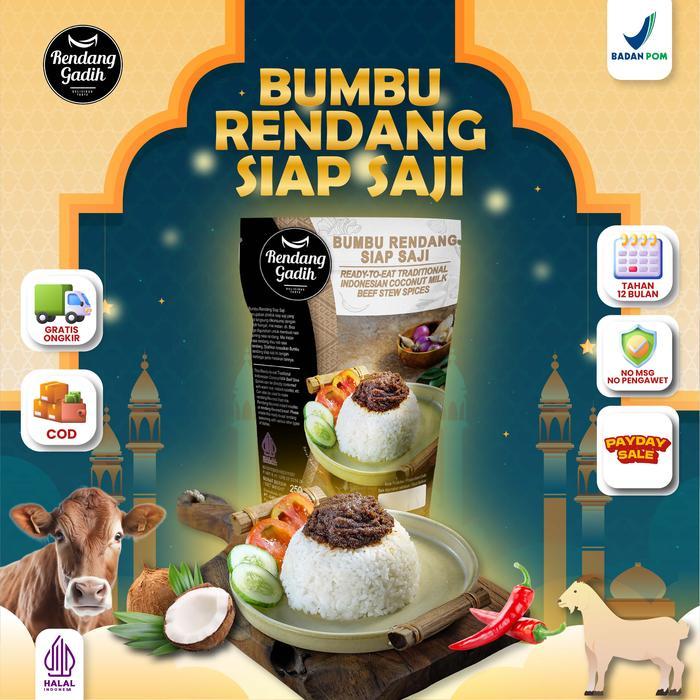 Rendang Gadih - Bumbu Rendang Siap Saji 250 G