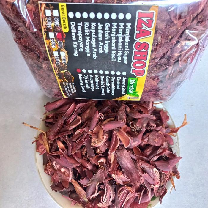 NEW Bawang Dayak Iris kering / Brambang Dayak 500gr