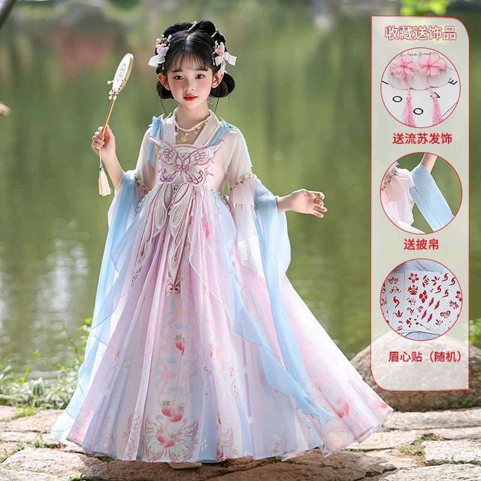 DRESS CHEONGSAM HANFU ANAK