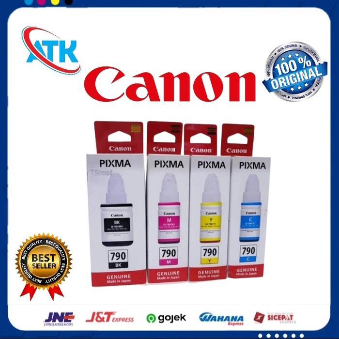 Tinta Canon 790 ORIGINAL 1 Set For G1000/G2000/G3000/G1010/G2010 - BK