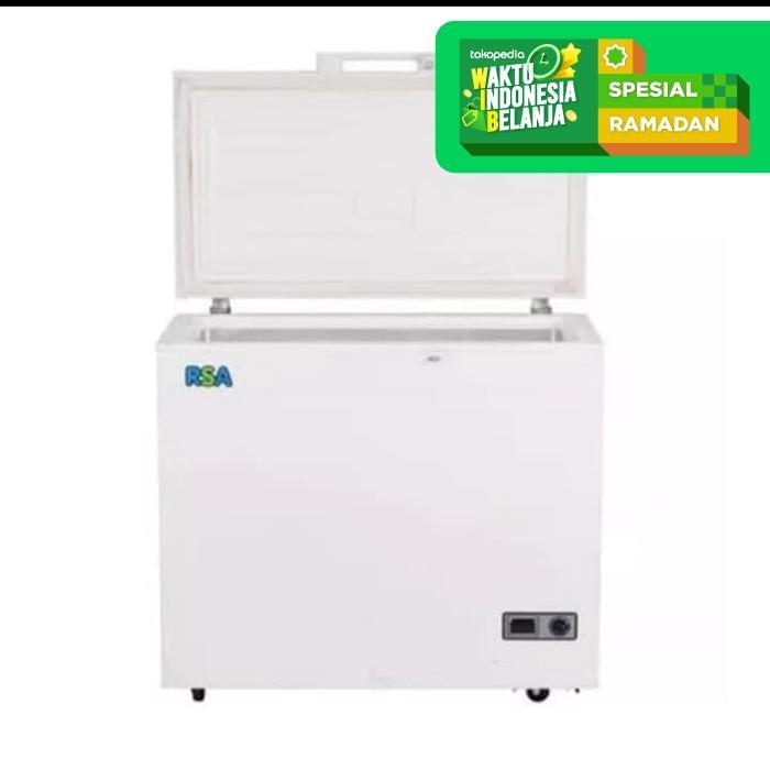 CHEST FREEZER RSA CF100 (100L) (MURAH, BERGARANSI, KHUSUS MEDAN)