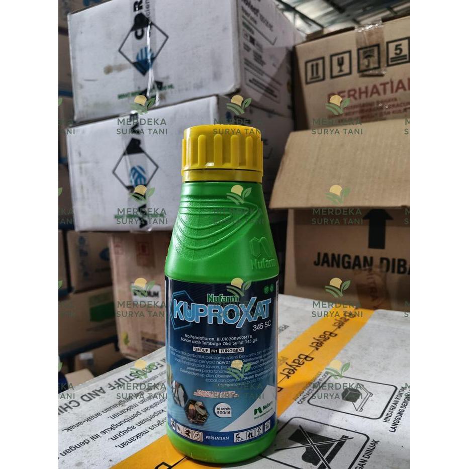 ` [Fungisida] KUPROXAT 345 SC Fungisida Nufarm 500 ml Tembaga Oksi Sulfat Asli & Original