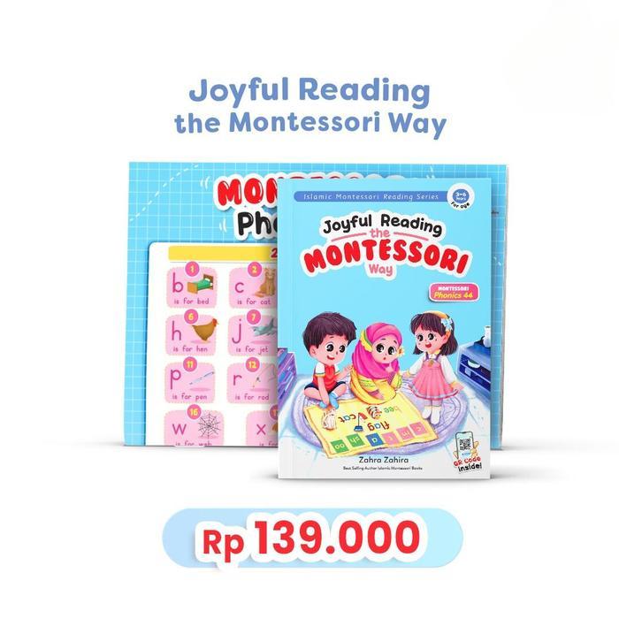` [Pustaka Hulwah] Joyful Reading The Montessori Way - Shoftcover