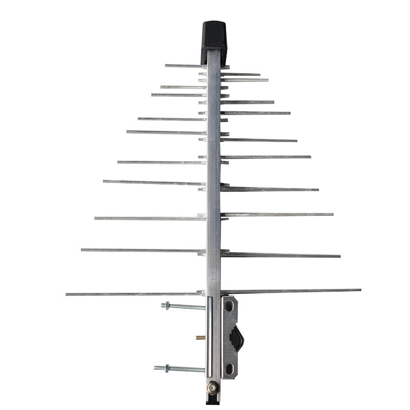 Mini HDTV Outdoor Digital Amplified VHF UHF TV Antenna Yagi Antenna 20 Element 47-860MHz HD 4K 1080P