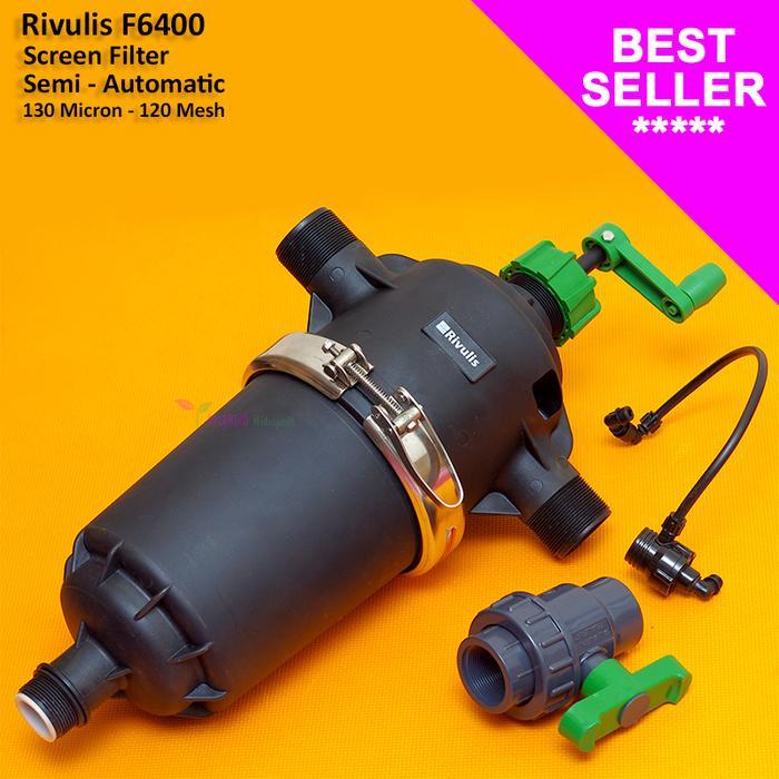TERBAIK Rivulis Screen Filter 3 Inch Semi Automatic F6400