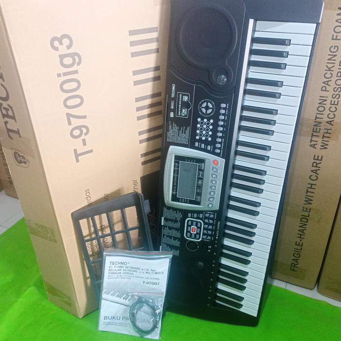 TECHNO t9700I g2 KEYBOARD usb mp3 TUTS PIANO